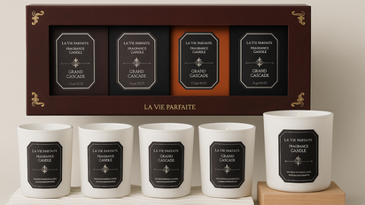 LA VIE PARFAITE – FRAGRANCE CANDLE GIFT SET