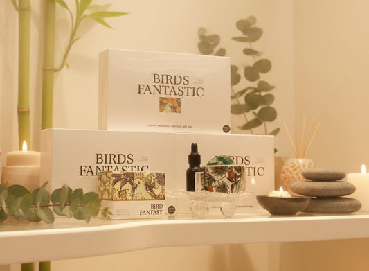 BIRDS FANTASTIC – FRAGRANCE LUXURY DIFFUSER SET